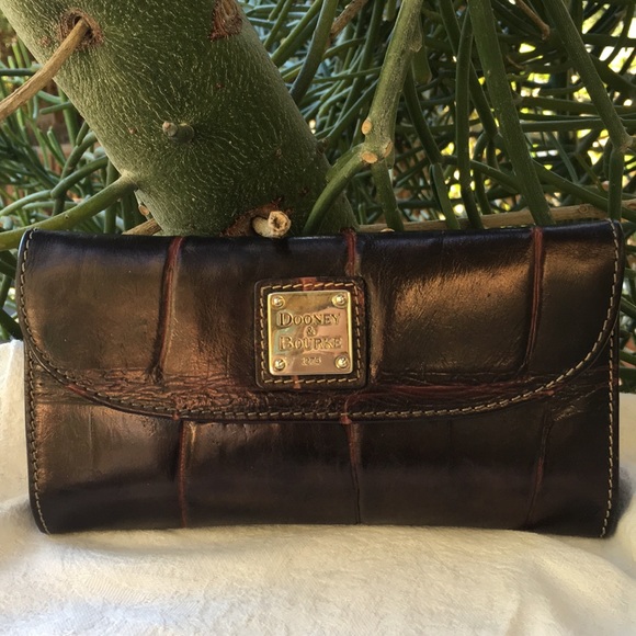 Dooney & Bourke Handbags - ❌Sold❌Dooney & Bourke Croc Wallet